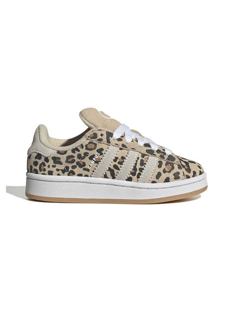Scarpe Adidas Campus 00S Beige Animalier Bambina ADIDAS ORIGINALS | Sneakers | KI9438-